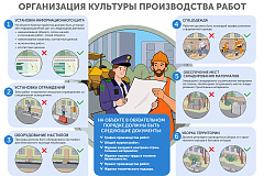 Культурные работы: ОАТИ напоминает шесть основных правил для грамотной организации культуры производства работ